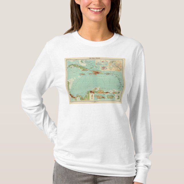 T-shirt Les Antilles 2 (Devant)
