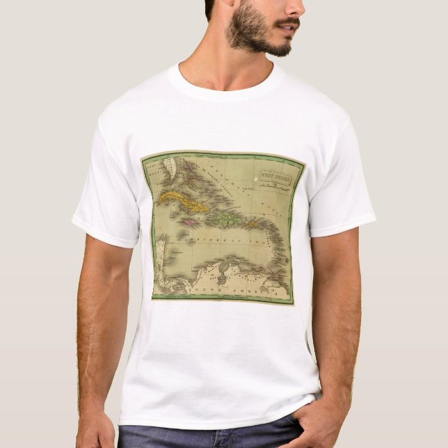 T-shirt Les Antilles 6 (Devant)