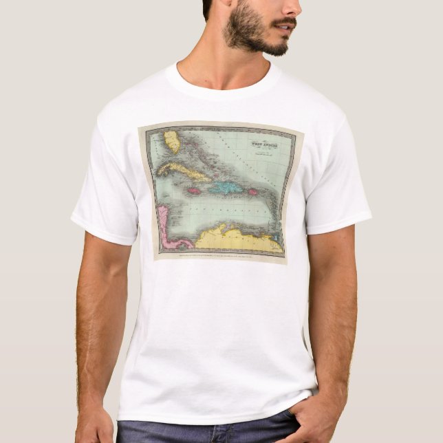 T-shirt Les Antilles 8 (Devant)