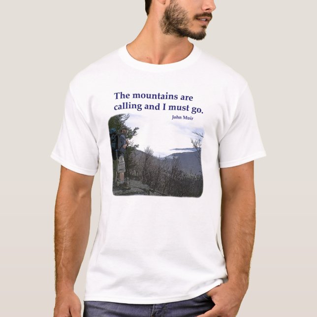 T-shirt Les Appalaches appellent (Devant)