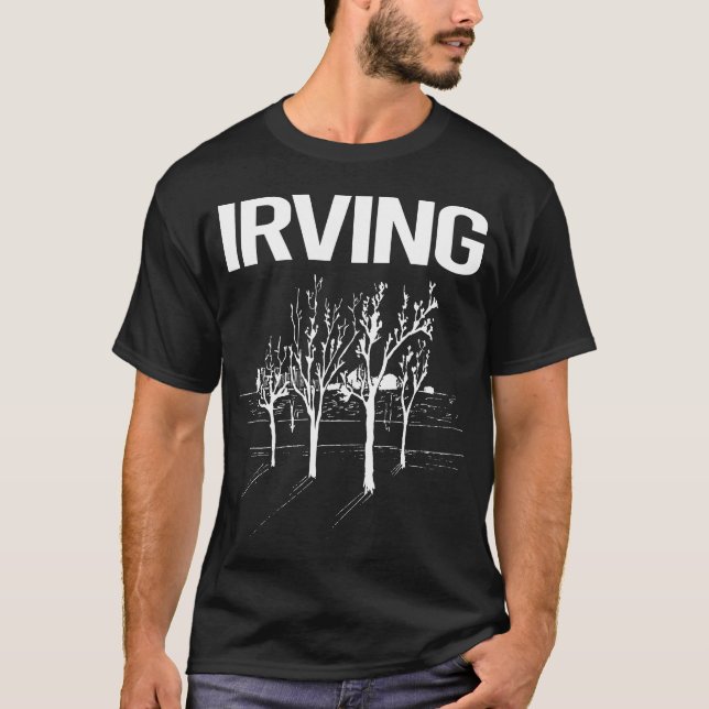 T-shirt Les arbres de la rue Irving (Devant)