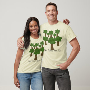 T-shirt Les arbres m'étreignent