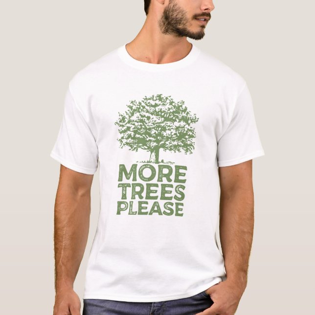 T-shirt Les arbres qui balaient (Devant)