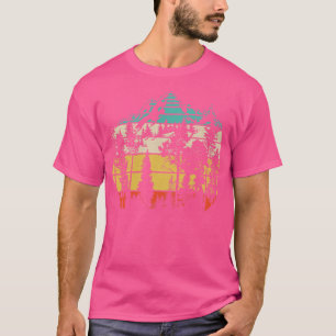 T-shirt Les arbres sauvages en plein air Nature Retro Fore