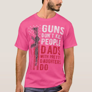 T-shirt Les Armes À Feu Ne Tuent Pas Les Pères Avec De Jol