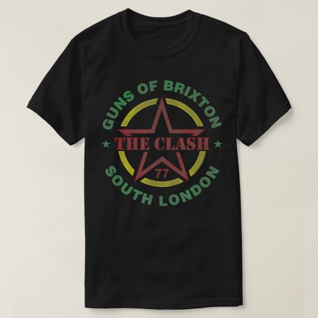T-shirt Les Armes De Clash u2013 De Brixton (Design devant)