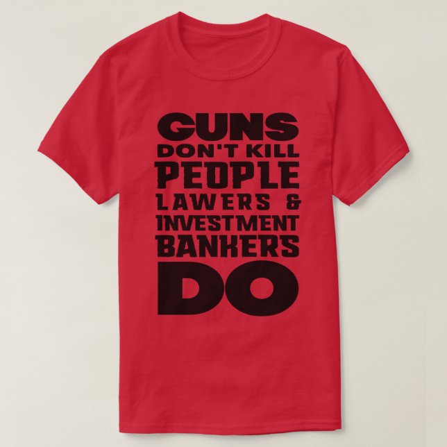 T-shirt Les armes ne tuent pas les Noirs (Design devant)