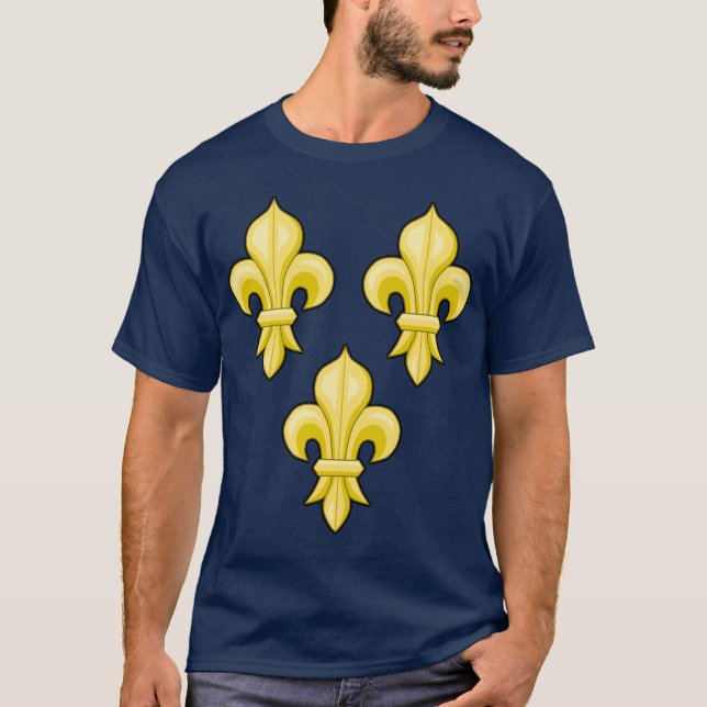 T-shirt Les Armoiries royales de France (Devant)