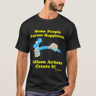T-shirt Les artistes de ballon créent les mains et le