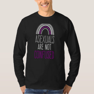 T-shirt Les Asexués ne sont pas confondus Bohemian Rainbow