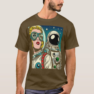 T-shirt Les astronautes de l'art dans l'espace