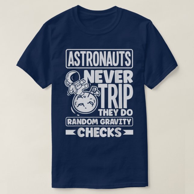 T-shirt Les astronautes de l'espace Les astronautes aérosp (Design devant)