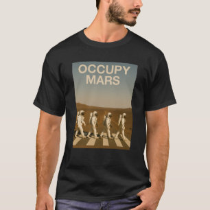 T-shirt Les astronautes marchant sur Mars occupent Mars Sw