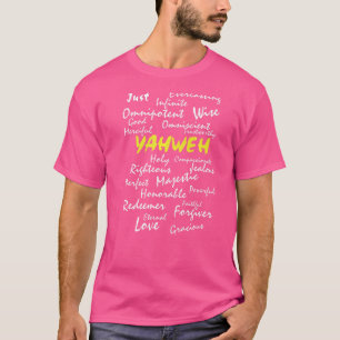 T-shirt Les attributs de l'Éternel Dieu