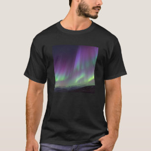 T-shirt Les Aurores Boréales   Nord de l'Islande