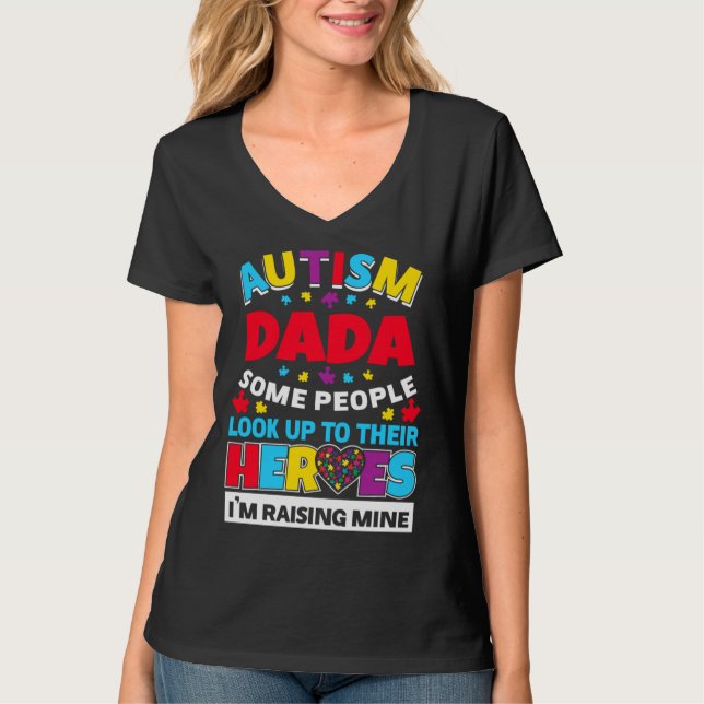 T-shirt Les Autistes Dadaïstes Cherchent Leurs Héros Qui M (Devant)