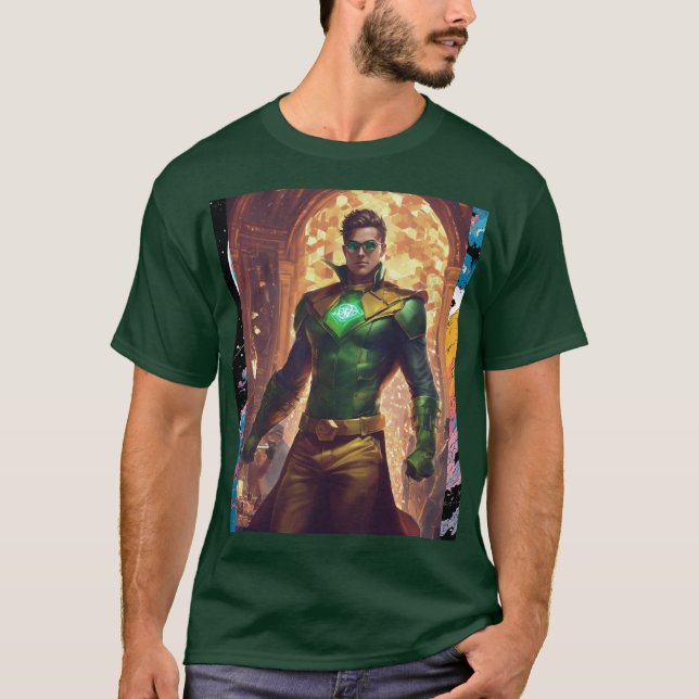 T-shirt Les Avengers - Dispose d'une équipe de superhéros  (Devant)