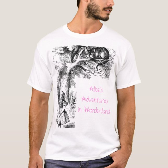 T-shirt Les aventures d'Alice au pays des merveilles (Devant)