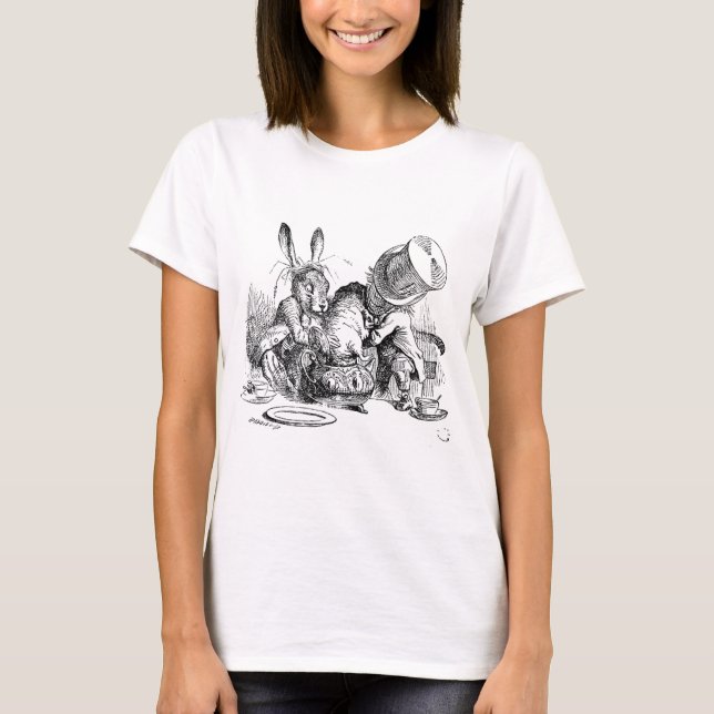 T-shirt Les aventures d'Alice au pays des merveilles (Devant)