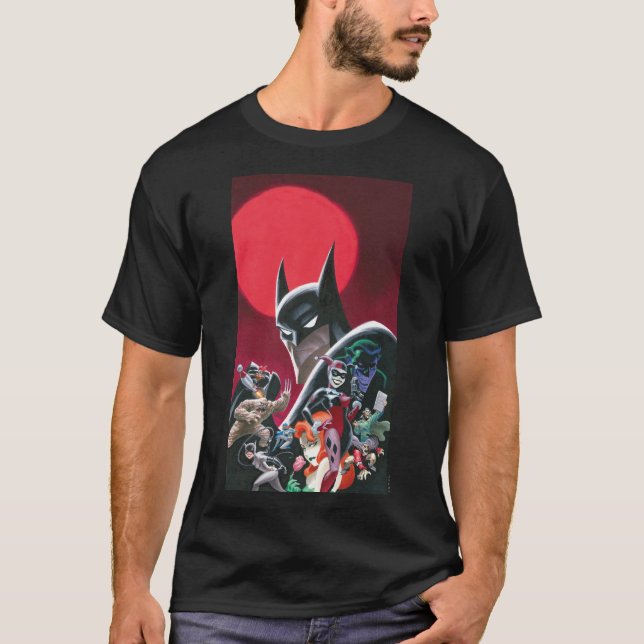 T-shirt Les aventures de Batman, Dames et Démons Dangereux (Devant)