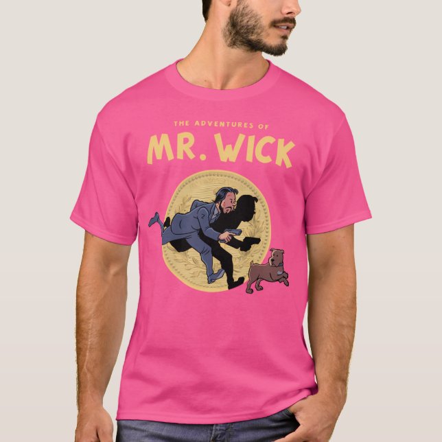 T-shirt Les aventures John Wick Vengeance (Devant)