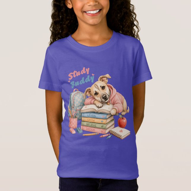 T-Shirt Les Aventures Scolaires de Lina (Devant)