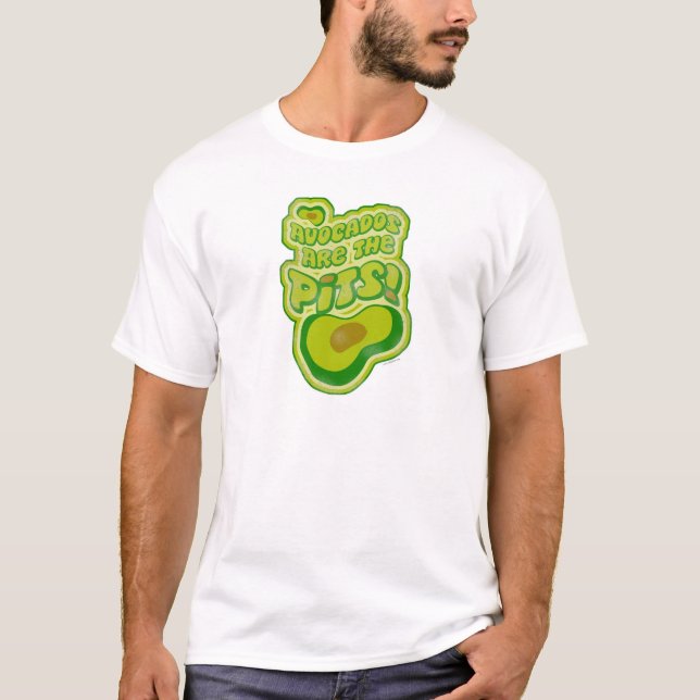 T-shirt Les Avocados Sont Des Slogans Drôle Des Pots (Devant)