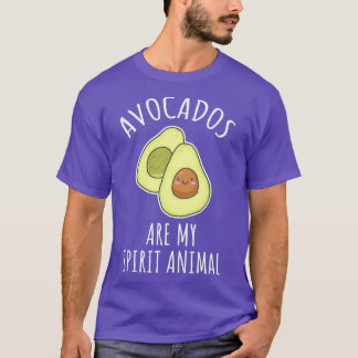 T-shirt Les Avocados sont mon esprit animal