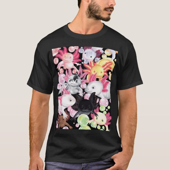T-shirt Les Axolotls (Devant)