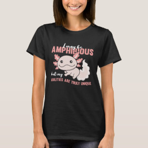 T-shirt Les axolotls sont les régénérateurs ultimes Adorab