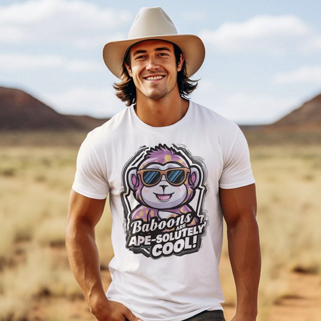 T-shirt Les babouins sont absolument Cool (Créateur téléchargé)