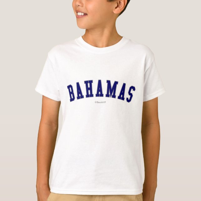 T-shirt Les Bahamas (Devant)