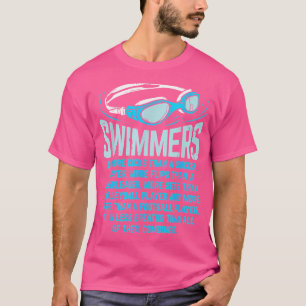 T-shirt Les Baigneurs Font Plus De Kicks I Amusant Nager