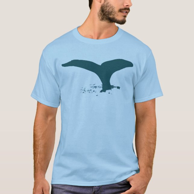 T-shirt les baleines (Devant)