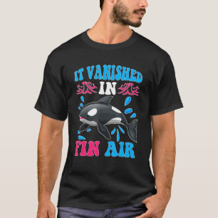 T-shirt Les Baleines Qu'Il A Disparu Dans L'Air Fin