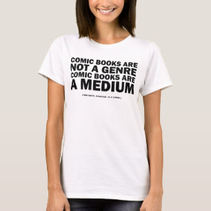 T-shirt les bandes dessinées ne sont pas un genre