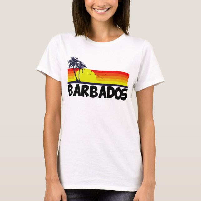 T-shirt Les Barbade (Devant)