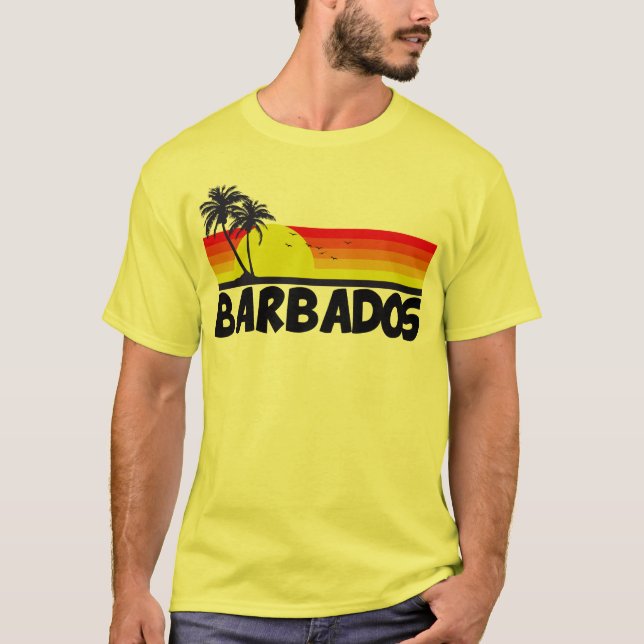 T-shirt Les Barbade (Devant)