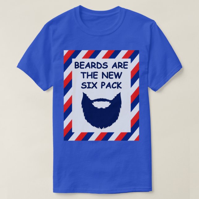 T-shirt les barbes sont les six nouveaux pack Classic TShi (Design devant)