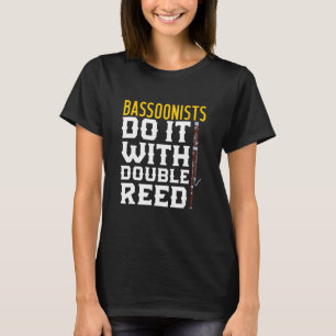 T-shirt Les Bassoonistes Bassoonistes Le Font Avec Un Doub
