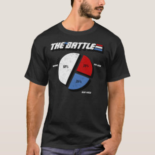 T-shirt Les batailles Connaître Lasers Rouges Lasers Bleus