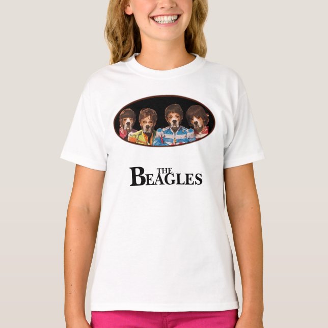 T-shirt Les Beagle (Devant)