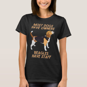 T-shirt Les beagles Ont Le Personnel Sarcastique Dog Propr