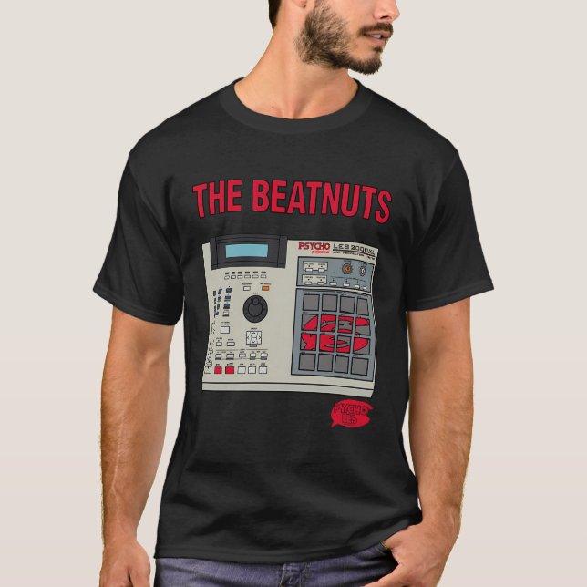 T-shirt Les Beatnois Akai Mpc 2000Xl (Devant)