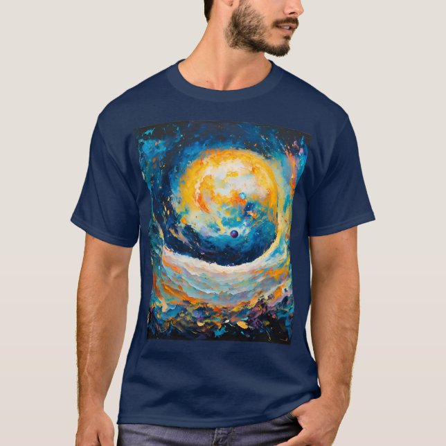 T-shirt Les beautés de l'univers (Devant)