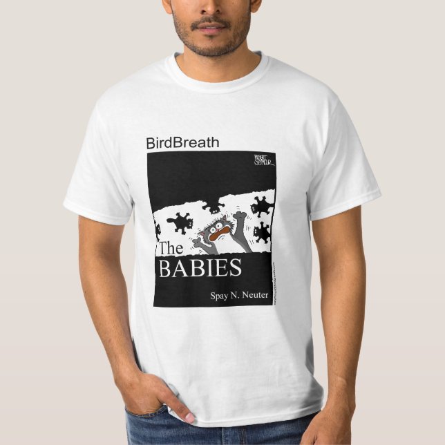 T-shirt Les bébés (Devant)