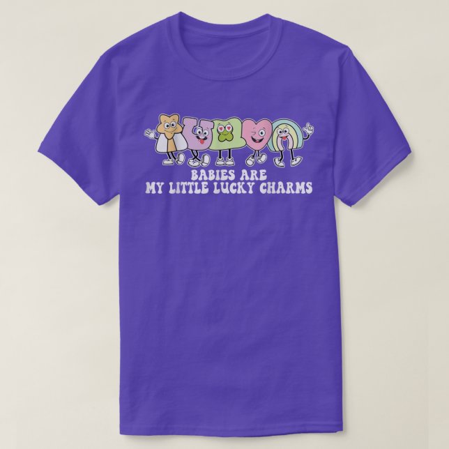T-shirt Les Bébés Sont Mon Petit Jour de la Saint Patrick  (Design devant)