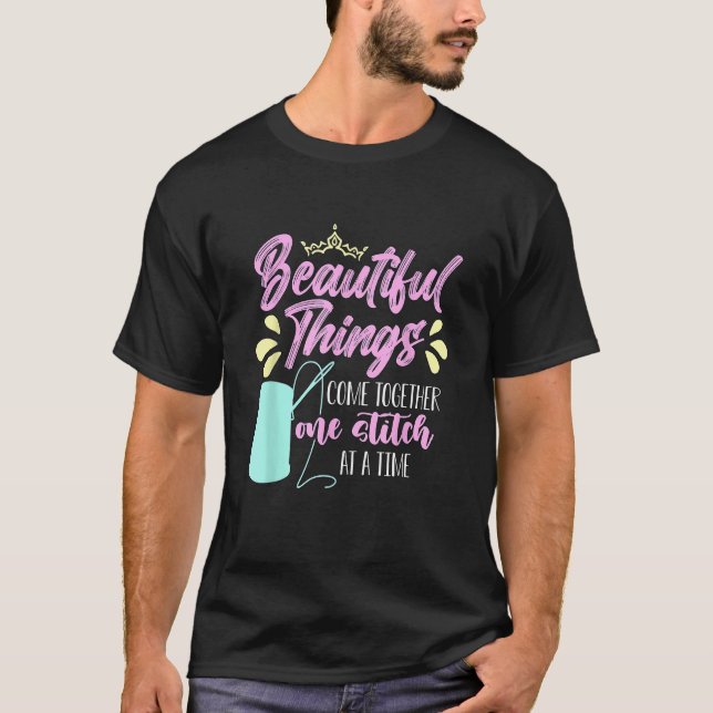 T-shirt Les Belles Choses Se Réunissent Les Amours En Tira (Devant)