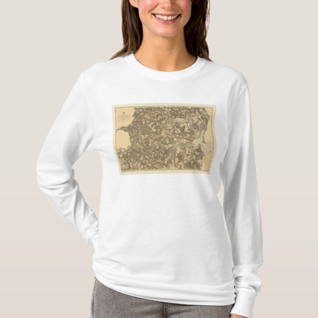 T-shirt Les Bermudes cent, la Virginie (Devant)