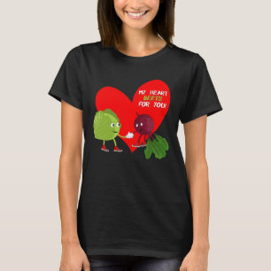 T-shirt Les betteraves de Mon Coeur pour vous mignonne Lég